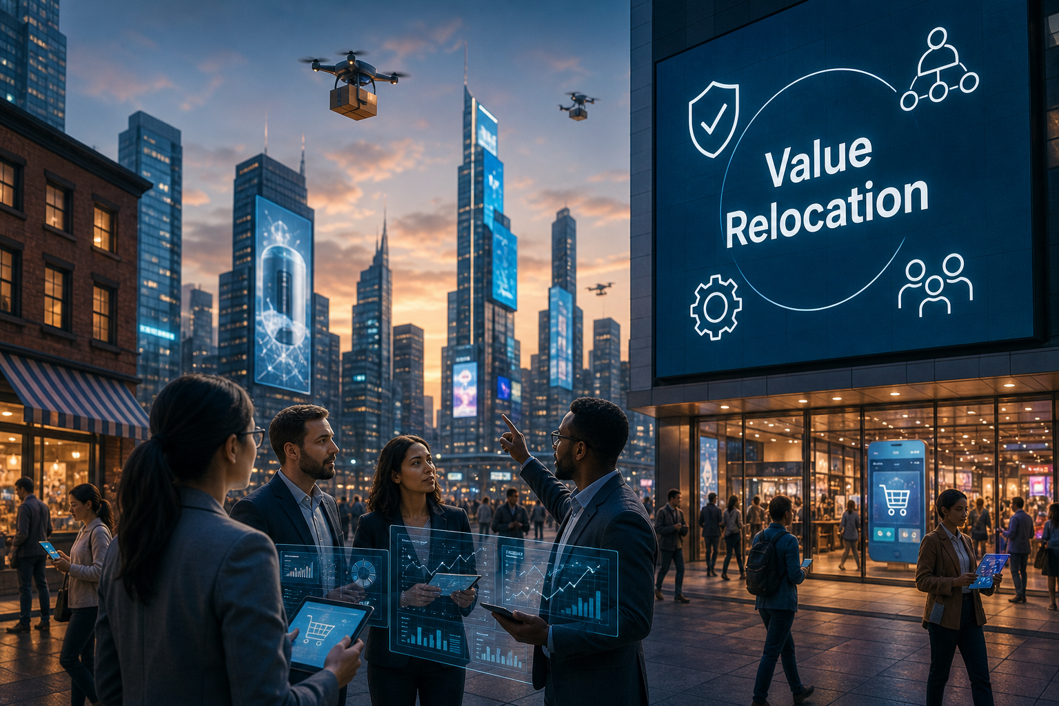 Where does value relocating